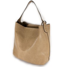 Borsa donna color kaki grande