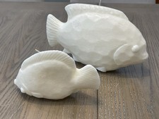 2 candele pesce bianco fienile