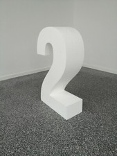 Numero di polistirolo 90x20 cm