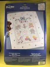 Copri culla a quadri Bucilla