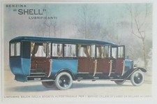 CARTOLINA BENZINA SHELL