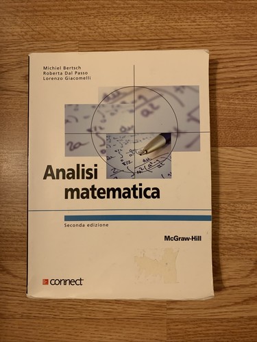 Analisi matematica seconda - analisi, (seconda