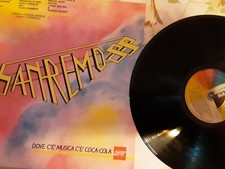 SANREMO 88 LP VARIOUS 33 GIRI VINYL ITALY 1988 CGD COM 20786 L5