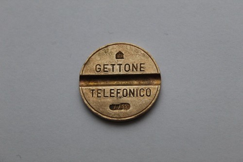 Gettone telefonico 7711 raro - telefonico,