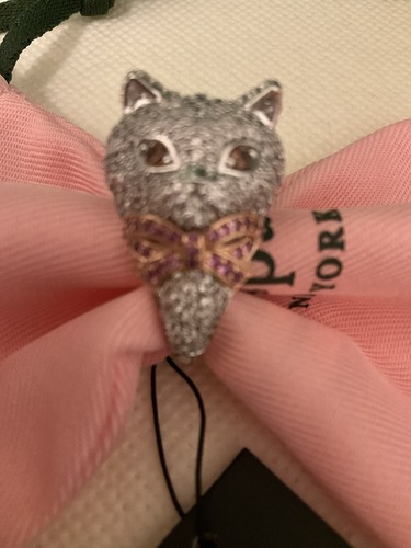 Anello cocktail gatto kate - anello,