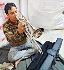 TROMBONE 3 VALVOLE OTTONE