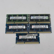 Lotto di 5 x 4GB Laptop DDR3