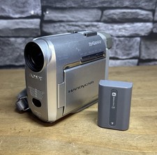 Sony Handycam DCR-HC18E videocamera miniDV portatile argento testata