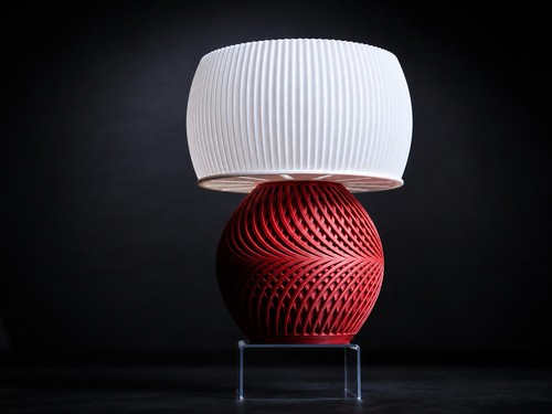 Lampada tavolo stampata - tavolo, 3d
