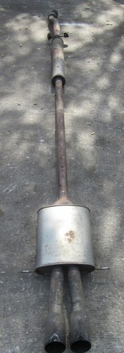 Scarico posteriore originale