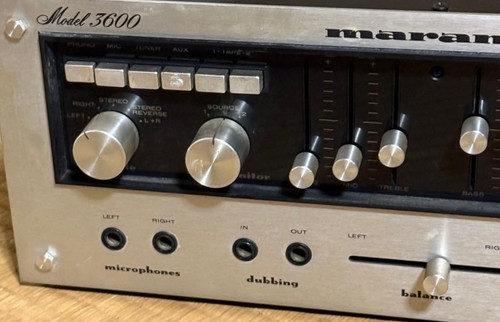 Marantz modello 3600 controllo - marantz,