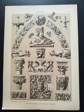 ANTICA STAMPA DEL 1887 -