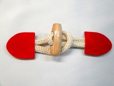  Coppia di Bottoni alamari