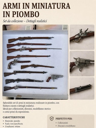 Armi antiche miniatura in - armi,
