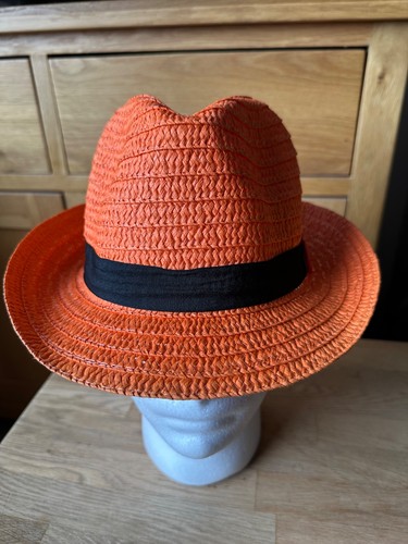 Cappello trilby stile - , paglia