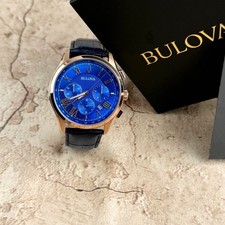 New Bulova Classic Dark Blue