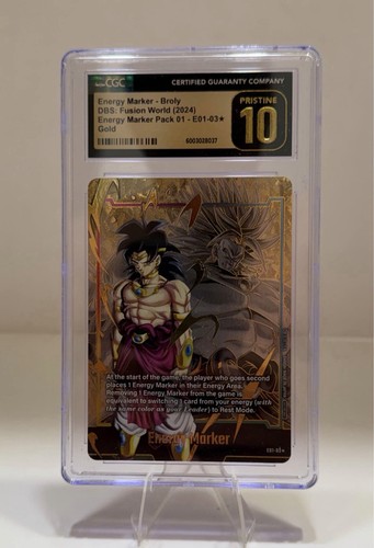 Cgc pristine broly - cgc, ⭐️