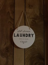 Tin Laundry Room Wall Decor
