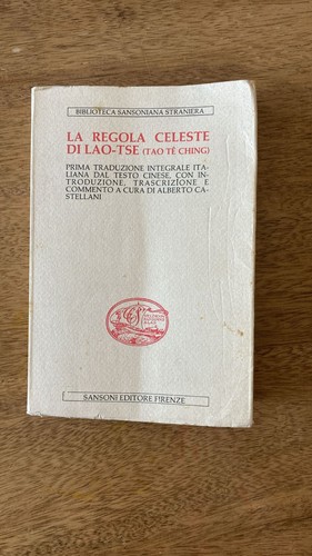 Regola celeste lao tse - regola,