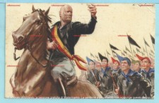 cartolina con Mussolini -