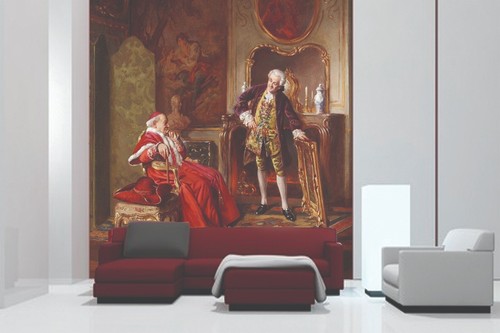Carta parati palazzo - 3d,
