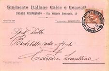 B3783) ALESSANDRIA CASALE MONFERRATO SINDACATO ITALIANO CALCE E CEMENTI VG