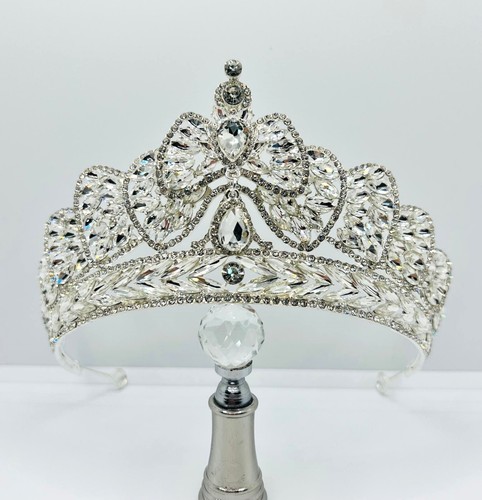 Fiocco diadema argento tiara