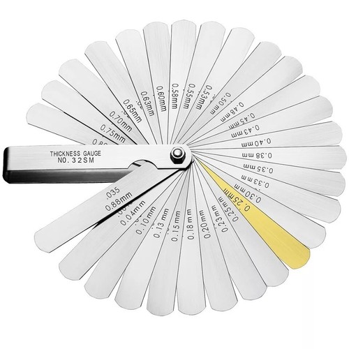 Feeler gauge set stainless - feeler,