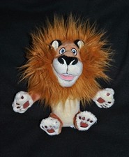 🍀Peluche Doudou Lion Alex Madagascar 2 DREAMWORKS 2008 Gipsy Jaune Rouille TTBE