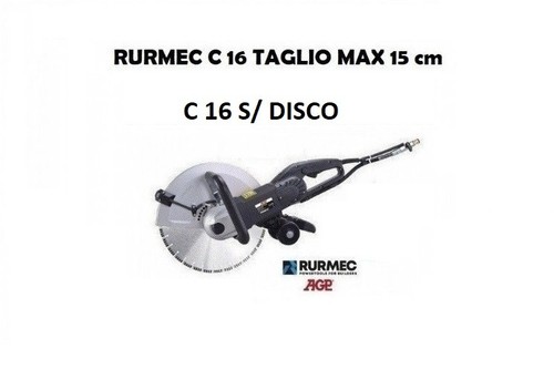 Rurmec agp 16 troncatrice - rurmec,