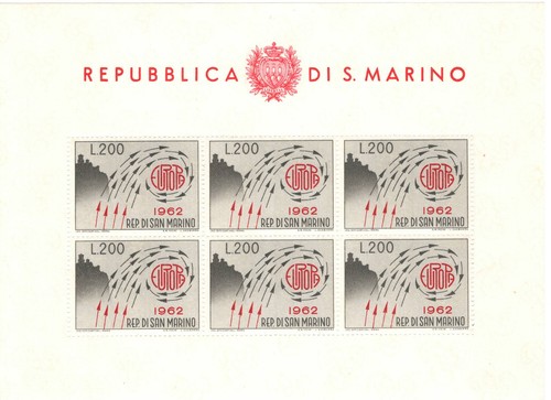 San marino 1962 - cept, bf