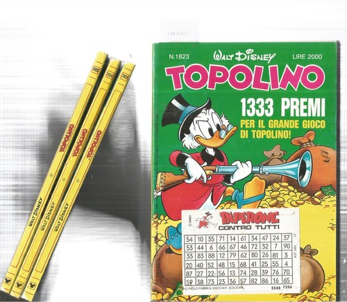 Topolino numeri 1822 1824 1825 - topolino,