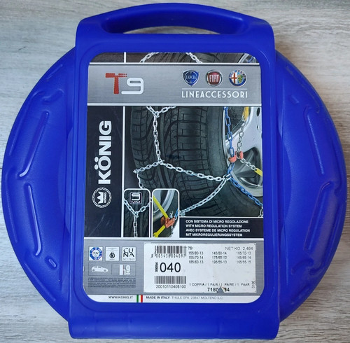 Catene neve 040 - neve, 9mm