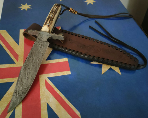 Colt damascus bowie coltello - colt,