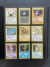 carte pokemon vintage anni 1995@2000, lotto di oltre 100 carte di cui 11 rare