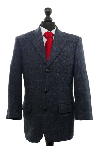 Harris tweed giacca uomo - tweed, da