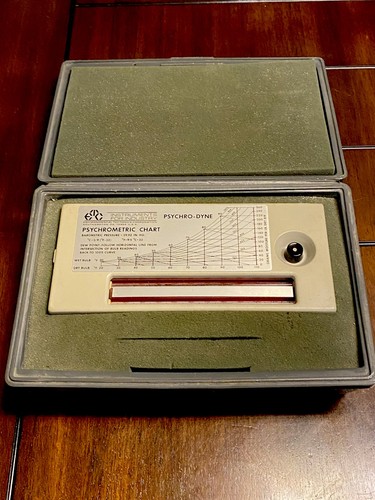 Vintage psychro dyne - psychro-dyne, portable