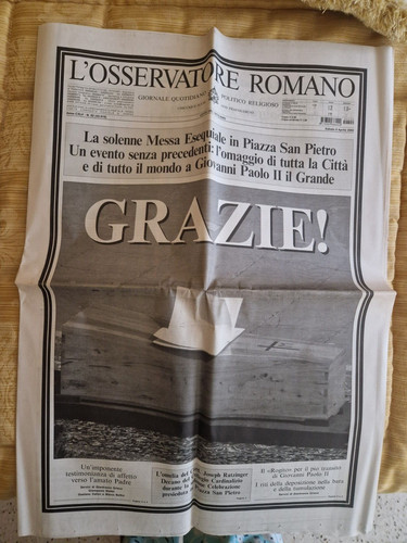 Osservatore romano aprile - romano, 9