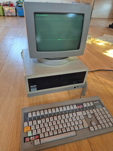 Vintage olivetti m24 - vintage,