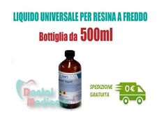LIQUIDO PER RESINA A FREDDO PER RIPARAZIONE PROTESI DENTALE 500ML,ODONTOTECNICO