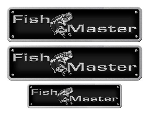 Adesivi fish master set - adesivi,