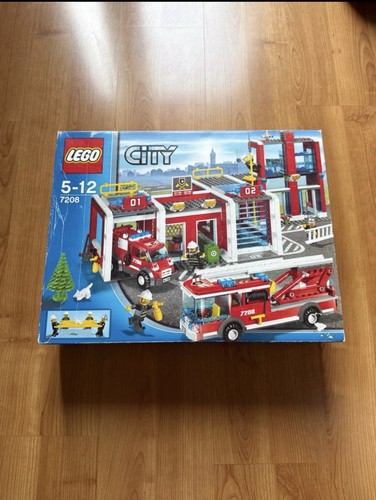Lego city 7208 - lego, caserma