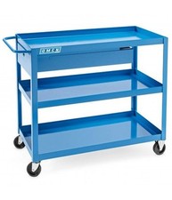 Carrello E Banco Da Lavoro Omcn 109/b Porta Attrezzi Portata 150 Kg Monoblocco