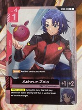 Athrun Zala Alternate Art Foil - ST04-011 C NM - Promo partecipazione Gundam