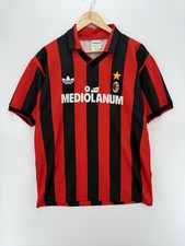 Maglia Calcio AC MILAN  Van Basten 1990/91 Tg. XL vintage Original Adidas
