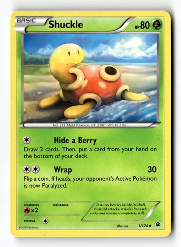 Pokemon card shuckle - card,
