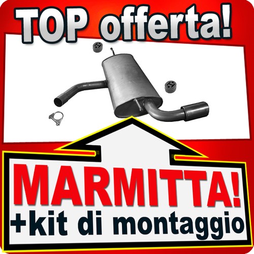Silenziatore posteriore per - per, vw
