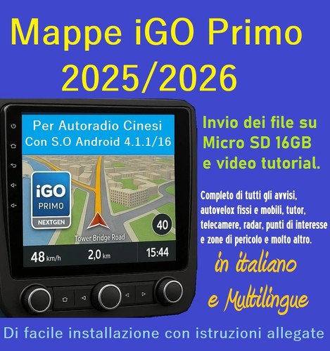 Igo programmi sd 16gb - igo, 2