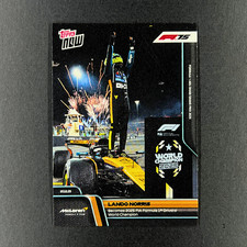 2025 Topps Now F1 LANDO NORRIS