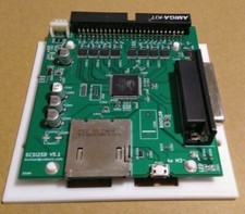 Amiga A590 A2091 SCSI2SD supporto/staffa stampato in 3D